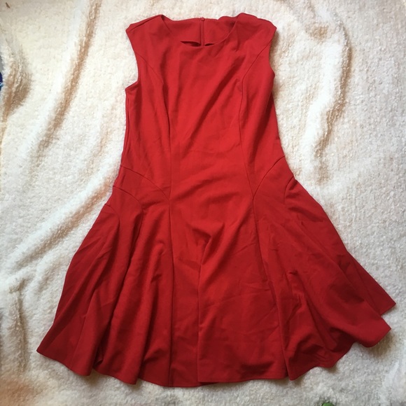 Lookbook Store Dresses & Skirts - LookBook Store Red Sleeveless Dress